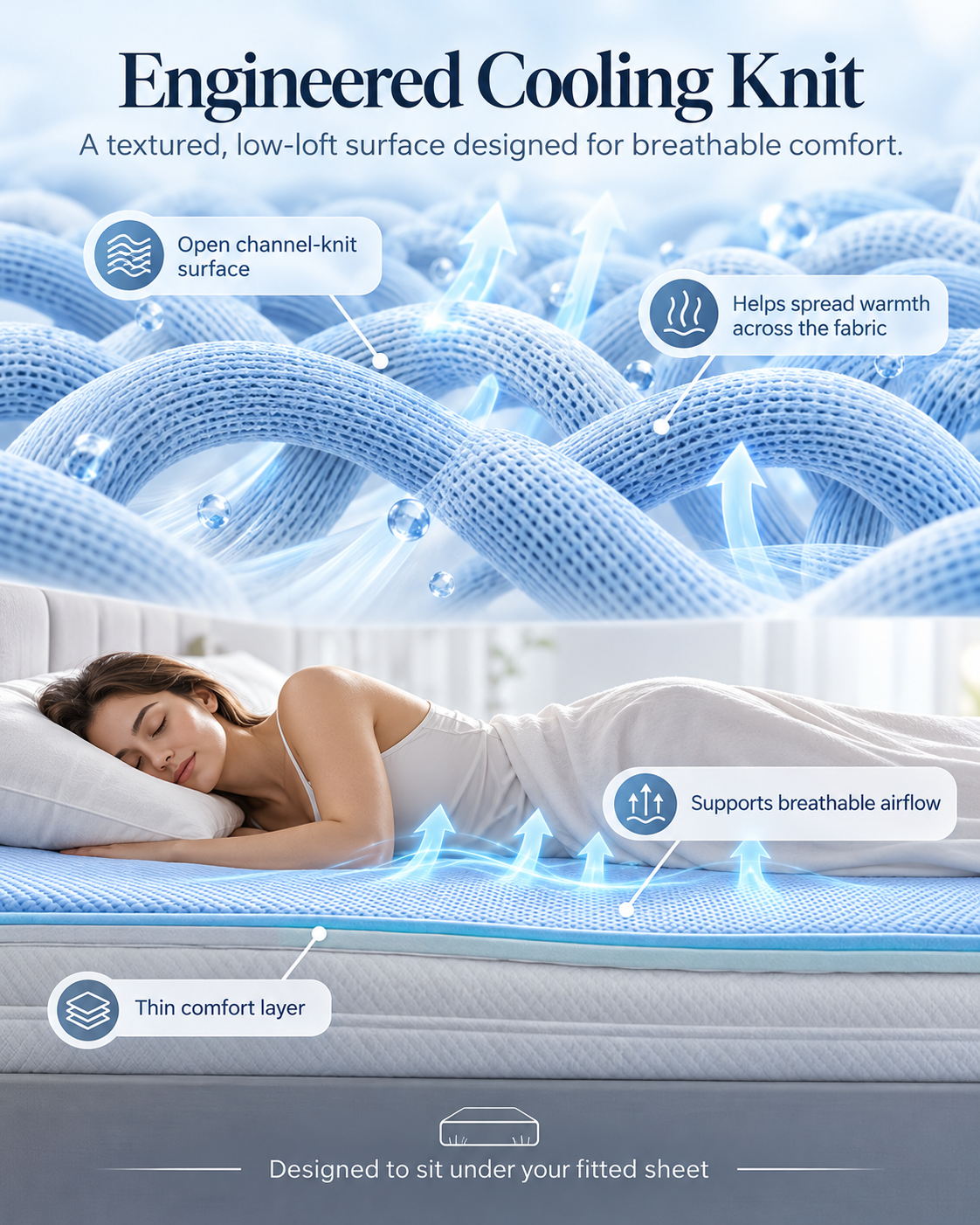 NURO™ Cooling Mattress Protector